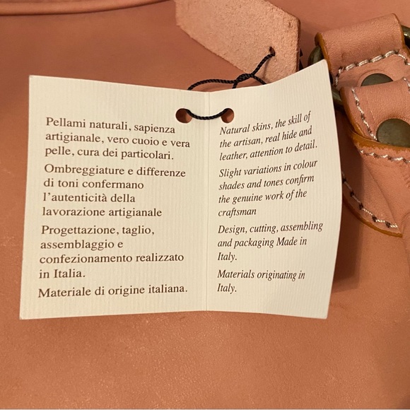 NWT I Medici Firenze Leather Duffel Bag - Picture 6 of 12